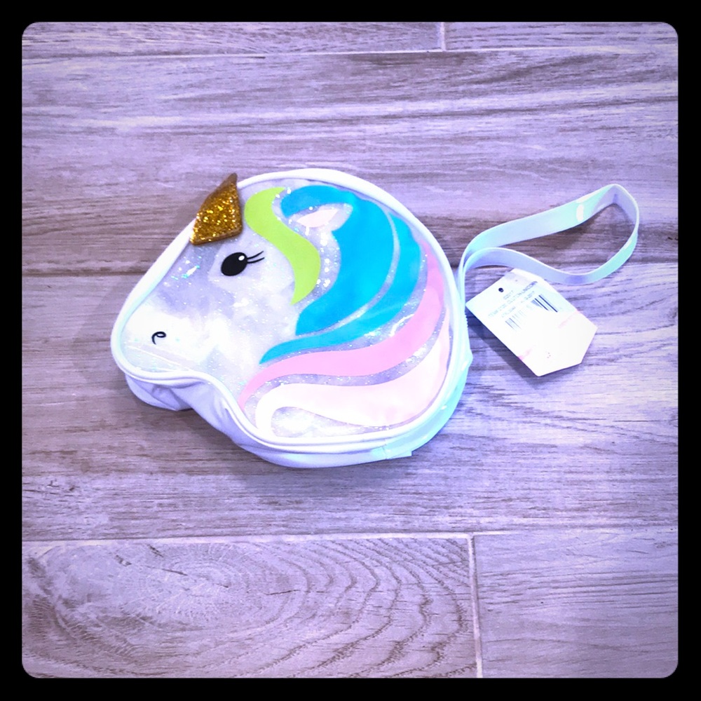 Kids Unicorn Plastic hand bag